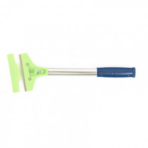 Скребок, фиксированное лезвие 100мм, металлич. обрезиненная ручка, 250мм// Сибртех