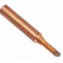 Жало сменное, скошенное, 2 шт, медь хромированная, 75 mm (5.8 mm)