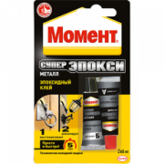 Клей Эпоксидный "Супер Эпокси Металл" в Шоубоксе 2х6 мл, 12 мл (Испания)
