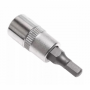 Головка с битой вставкой H6, квадрат 1/4", CrV, // STELS