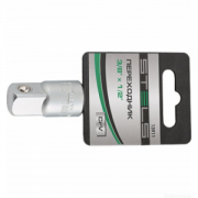 Переходник 3/8"(m) х 1/2"(f), CrV // STELS