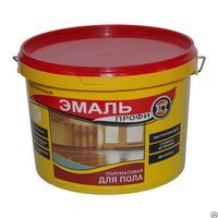 Эмаль для пола износостойкая Д-225 темно-коричневый 0,8кг/Евроведро (в кор. 18)