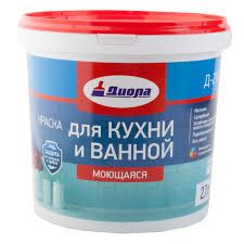 Краска для кухни и ванной моющаяся Д-216 База-А  0,9л