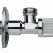 Кран шар. угловой для сантех. приборов 1/2"х1/2" НР-НР STM, бабочка, с отраж, хром