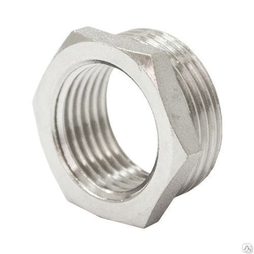 Футорка 1/2* 3/8 ш/г никель