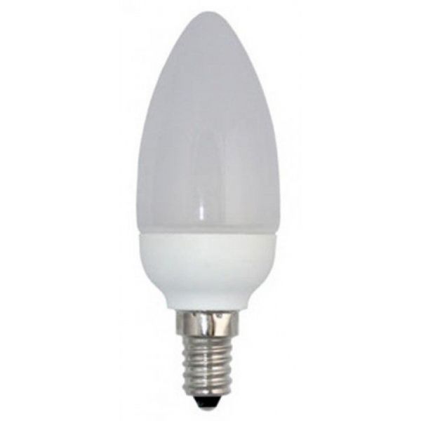 Лампа св/д Ecola свеча E14 8W 2700K 100x37 C4LW80ELC