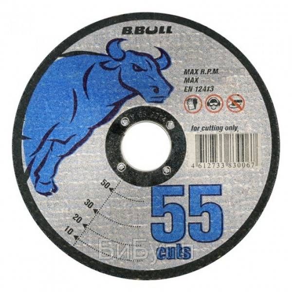 B.Bull 55 cuts 180x3x22 / круг отрезной по металлу профессиональный