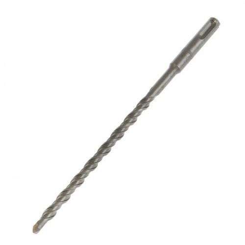 Бур по бетону, двойная спираль, Cobalt W-tip, 6x160 мм, SDS PLUS// Denzel