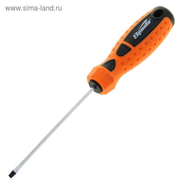 Отвертка "Point", SL6,0 х 150 мм, CrV, 2-х компонентная рукоятка//Sparta
