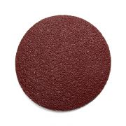 Круг абразивный P 60, 115 мм, на ворсовой подложке под "липучку",  10 шт.// MATRIX