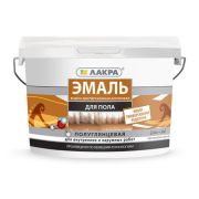 Эмаль акрил. д/пола Лакра Красно-кор. 0,9кг Л-С