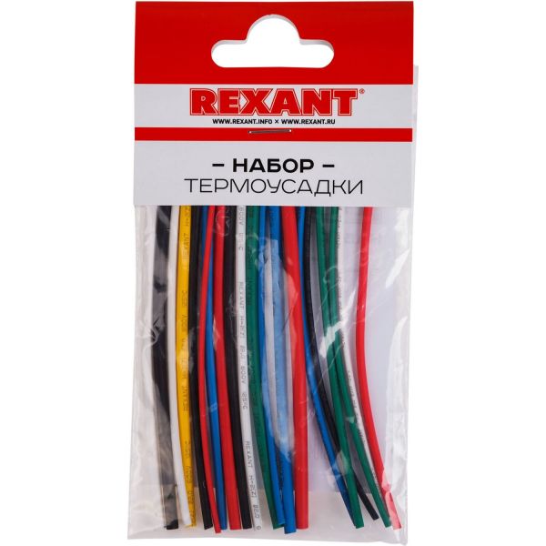 Rexant Термоусадка ТУТ (набор №4 рыболов) 10см/20шт 1/0.5_1.5/0.75_2/1_2.5/1.25 29-0104