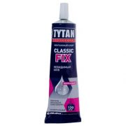 Клей монтажный Tytan Classic Fix 100мл, прозрачный, в шоу-боксе